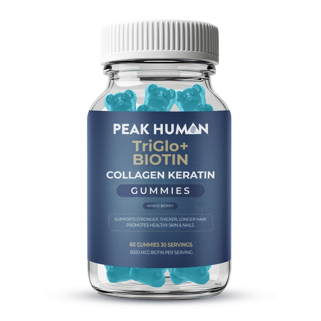 Peak Human TriGlo+ Biotin Gummies (30 Servings)
